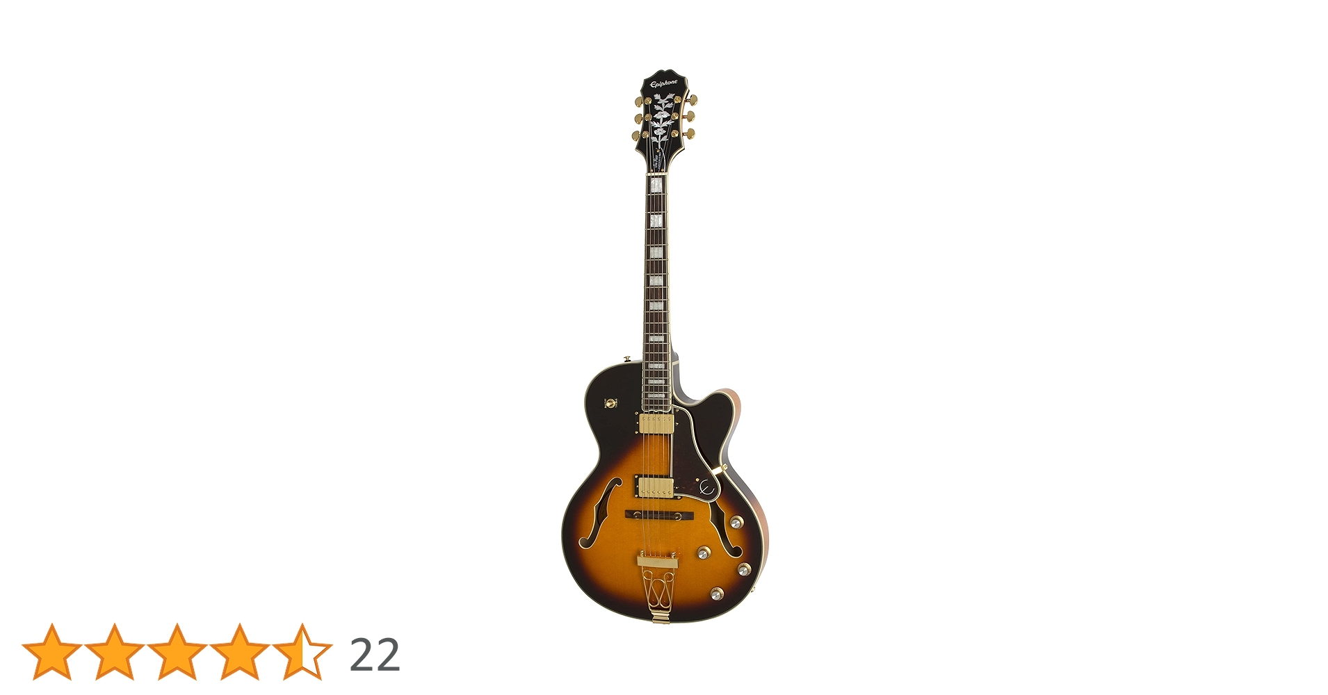 Epiphone Joe Pass Emperor-II PRO Vintage Sunburst : Amazon